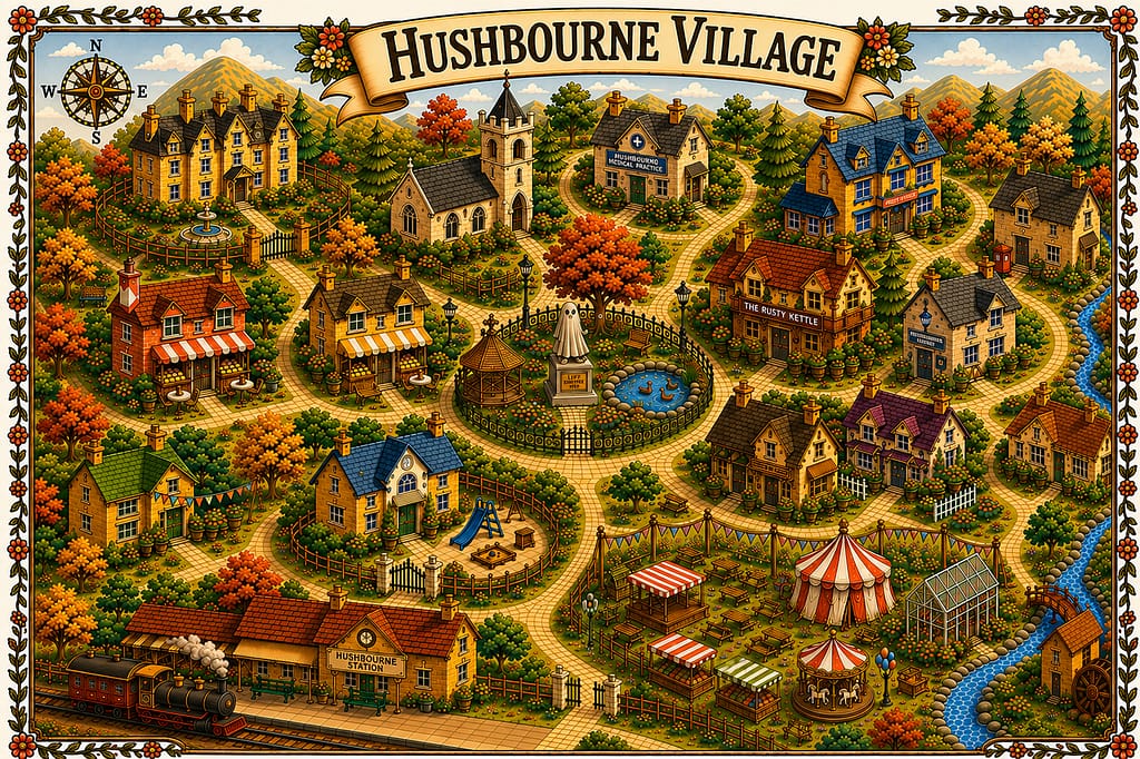 HUSHBOURNE VILLAGE