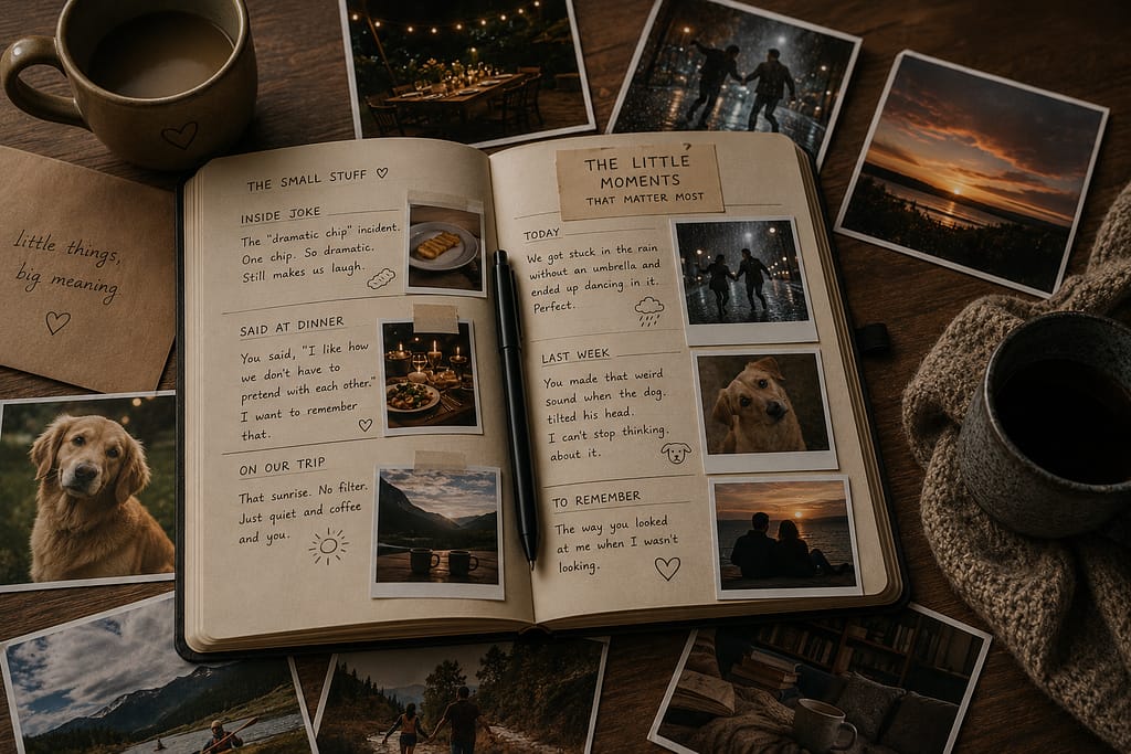 relationship journaling, couple journal
