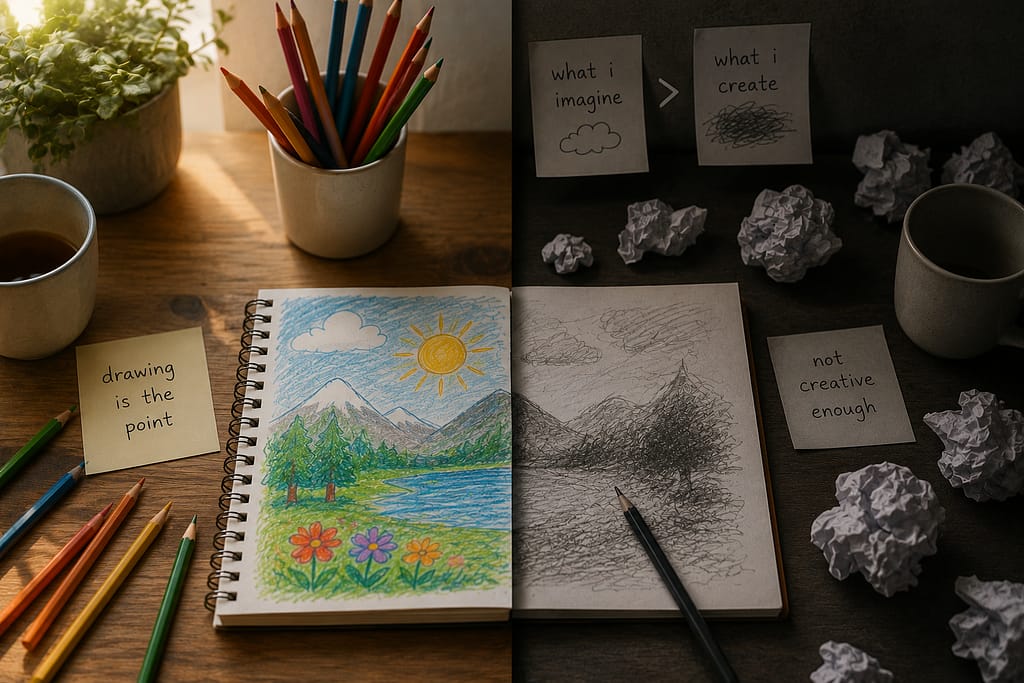 Creative Relaxation. - scketchbook